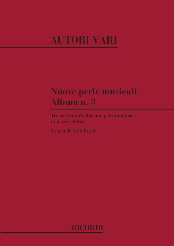 Nuove Perle Musicali. Album N. 3 - pro klavír